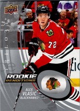 Alex Vlasic 2022-23 Upper Deck Trilogy Rookie Renditions #RR-24