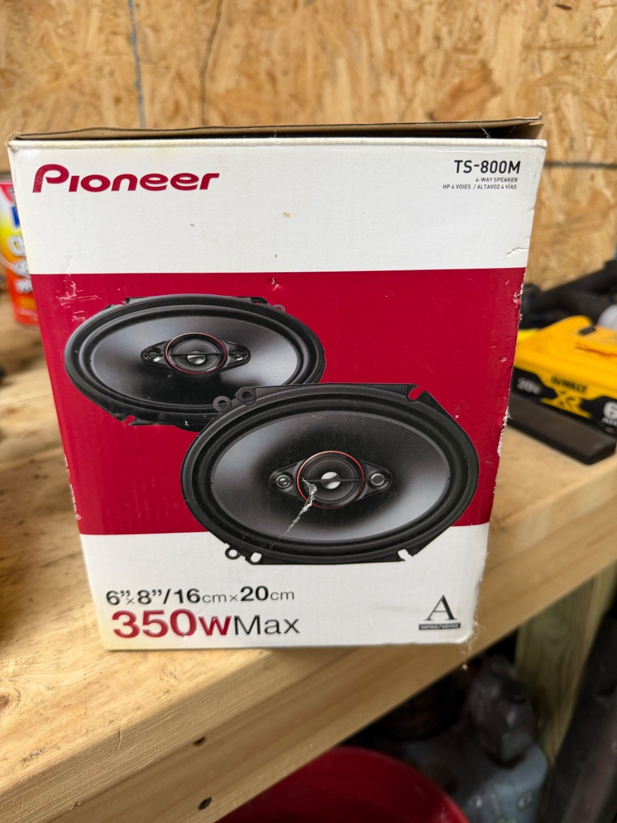 350 Watts Max 80w Rms, Pair