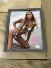 Sophie Cunningham Signed 8x10 Sports Illustrated Swimsuit Primetime Auto COA