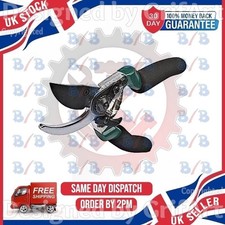 HEAVY DUTY BYPASS SECATEURS GARDEN PRUNING SHEARS PLANT CUTTER PRUNER HAND TOOL