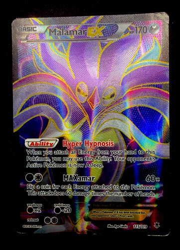 Malamar EX (115 Full Art) 115/119 XY - Phantom Forces Holo HP