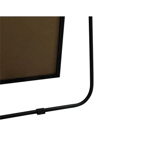 Elegant Decor Blaire Arch Modern Wood/Metal Full Length Mirror in Black - Picture 7 of 11