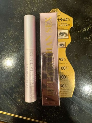 #ad Too Faced Better Than Sex Mascara Black 0.27oz FULL SIZE New $15.99