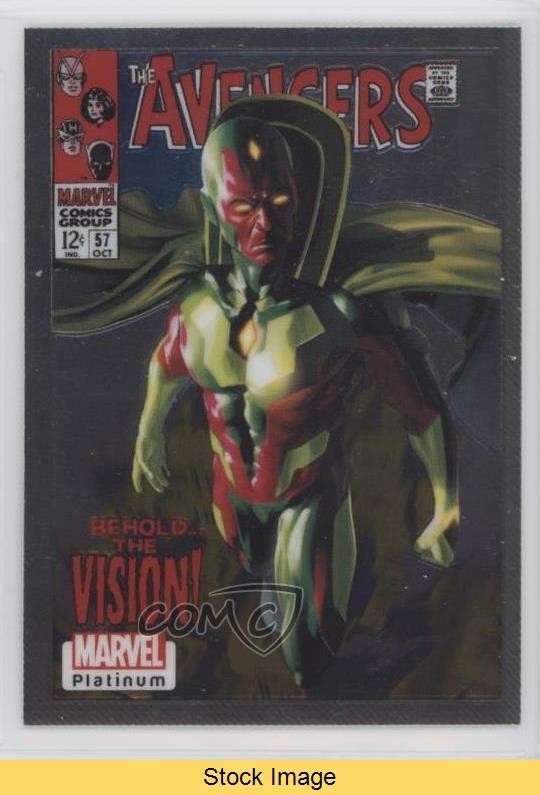 2023 Upper Deck Marvel Platinum Cover Variant Vision #WI16 READ 1a4x