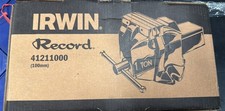 Workshop Vice 4" 100mm Irwin Record T41211000 with Anvil