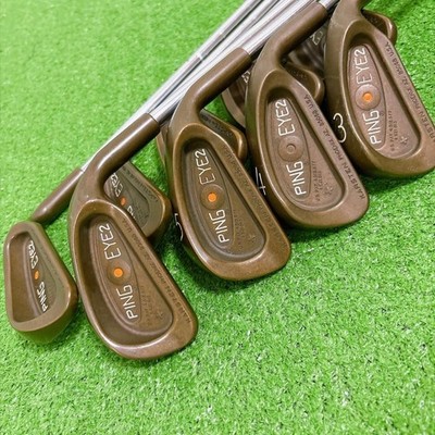 Ping Eye2 BeCu Beryllium Kupfer Eisen Set 3-9i Pw Sw 9tlg RH Stahl Stiff...