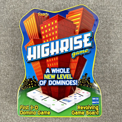 HIghrise 3-D Dominoes Game - Fundex - A Whole New Level of Dominoes