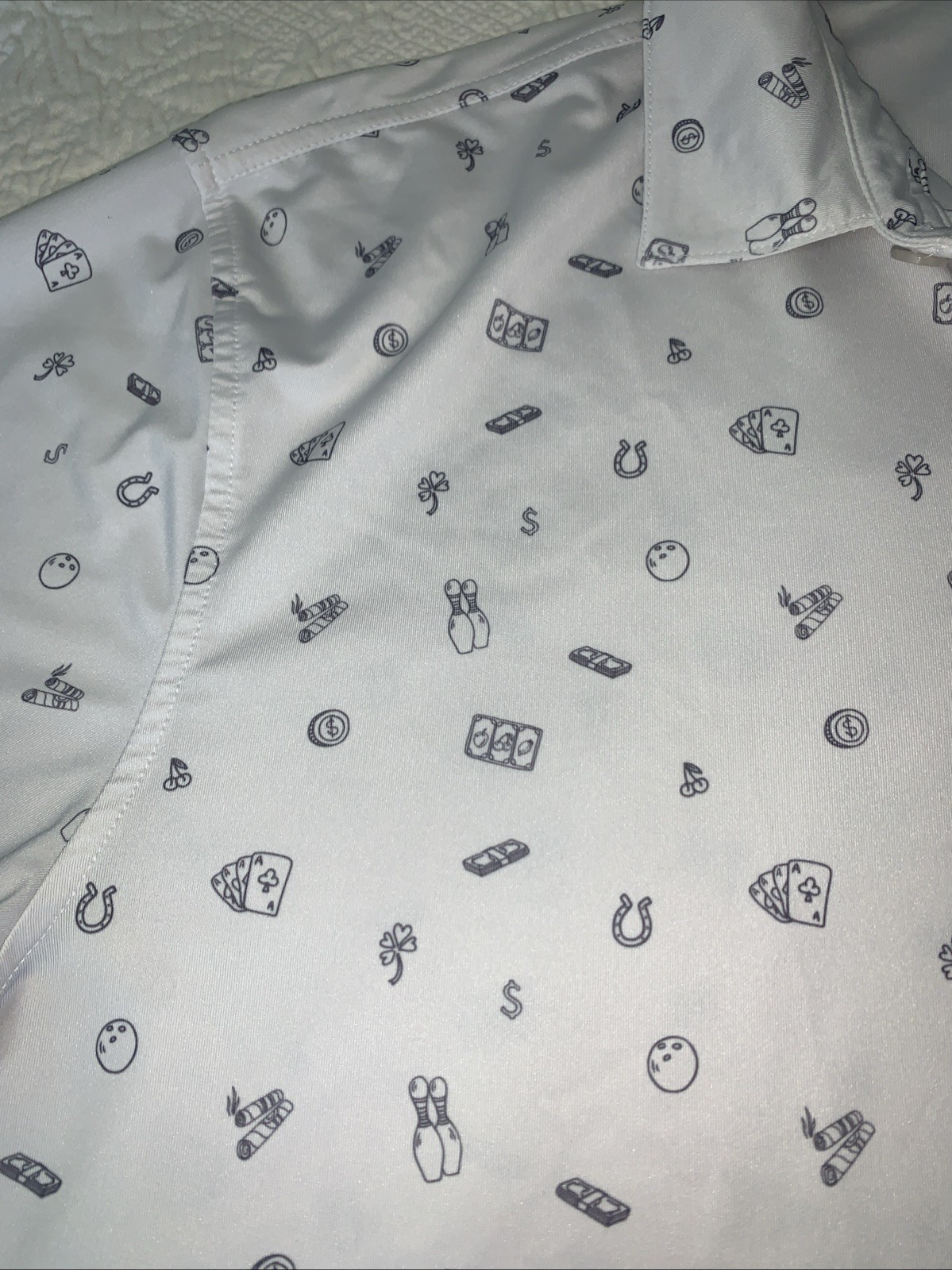 Straight Down Performance Golf Polo “High Stakes”… - image 3