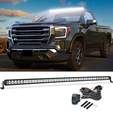 40 Light Bar Slim Led Bar For 2021-25 Ford Bronco Roof Rack Mount Wiring Kit 40 Light Bar Slim Led Bar For 2021-25 Ford Bronco Roof Rack Mount Wiring Kit