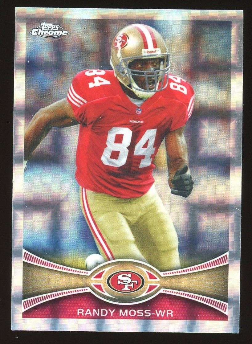 2012 Topps Chrome Randy Moss #32 Xfractor