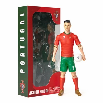 Collectible 8 Cristiano Ronaldo Soccer Action Figure - Portugal