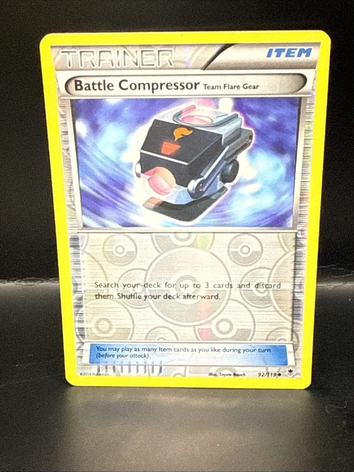 Pokemon TCG - Battle Compressor - 92/119 Phantom Forces - LP Reverse Holo A