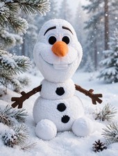 Disney Frozen Olaf Plush Toy - Weighted Snowman