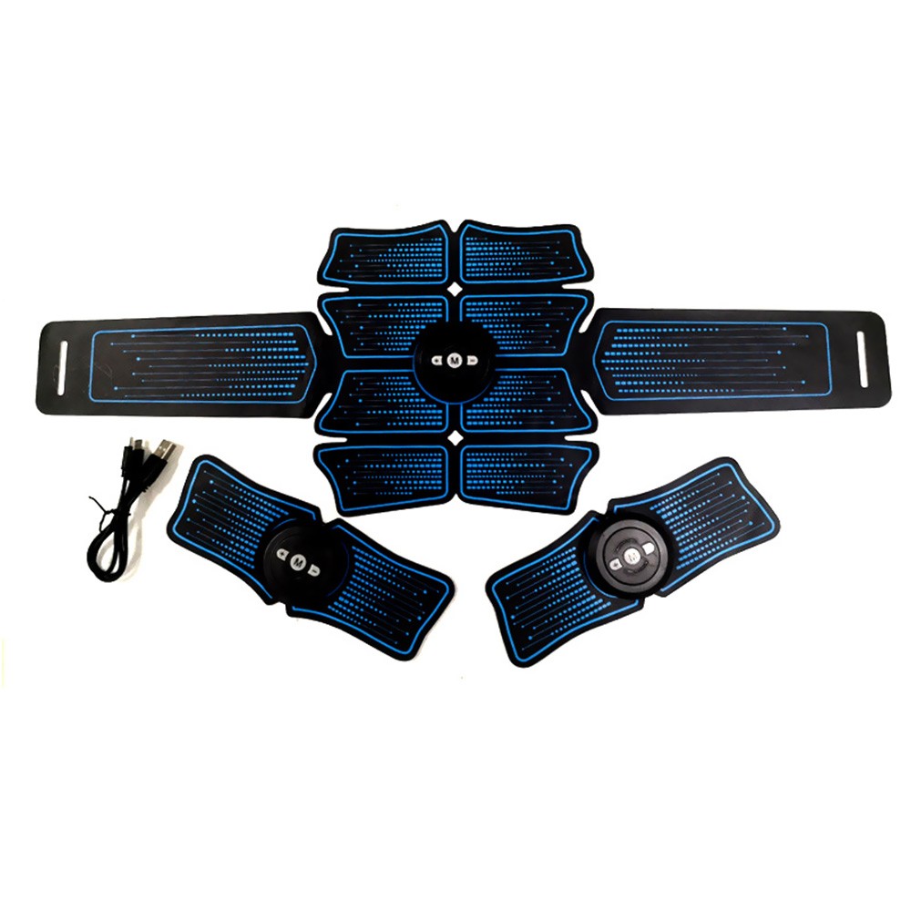 Elettrostimolatore Muscolare ABS Per Uomo, Ricaricabile USB, Per Addominali/braccia/gambe