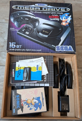 SEGA MEGA DRIVE Konsole - Spielkonsole Sonic the Hedgehog Bundel