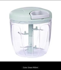 Manual Food Chopper 500ML 900ML Pull Cord Vegetable Garlic Onion Cutter Crusher