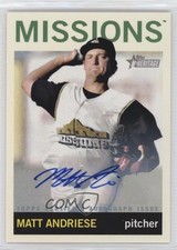 2013 Topps Heritage Minor League Edition Real One Matt Andriese #ROA-MA Auto t4k