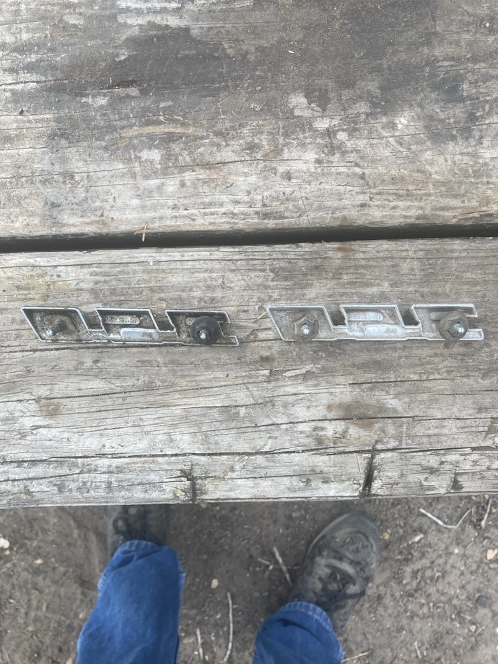 1968-1972 Pontiac GTO LeMans " 350 " Emblems for Rocker Panel Molding Trim PAIR - Image 2 of 2