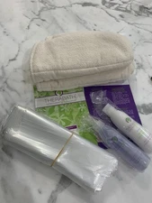 Therabath Prof Plush Mitts Set 100 Liners + Sanitizing Moisturizing Sprays