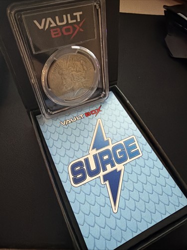 1928 Peace Silver Dollar PCGS AU55 ‼️ SURGE BOX PULL ONLY 1 IN BLACK HOLDER‼️