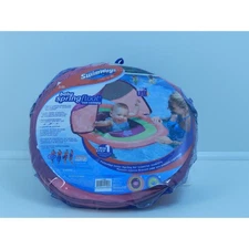 Swimways Infant Baby Spring Float - Pink And Purple Swimming Floatie