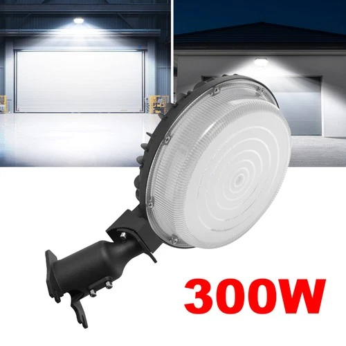 300W LED Barn Light Dusk to Dawn Lamp Outdoor Yard Street Flood Light waterproof
