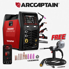 2026 Arccaptain Mig205 Pct Mig Welder 8 In 1 Icontrol App Control With Spool Gun 2026 Arccaptain Mig205 Pct Mig Welder 8 In 1 Icontrol App Control With Spool Gun