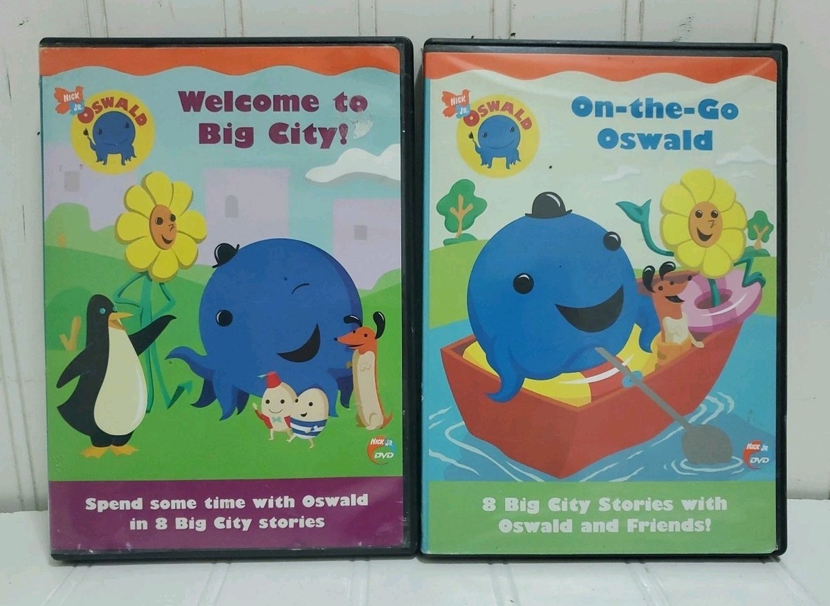 cocklobin CD DVDセット Lot x2 DVDs OSWALD (the Octopus) On The Go & Welcome To Big City