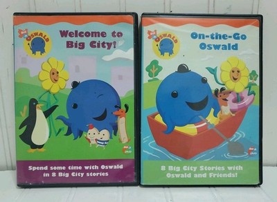 Lot x2 DVDs OSWALD (the Octopus) On The Go & Welcome To Big City