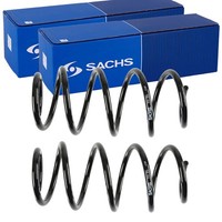2X Sachs Fahrwerksfedern Vorne Passend FÜR Audi A3 Seat Altea Toledo Skoda