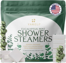 Eucalyptus Mint Shower Steamers Aromatherapy Potent Essential Oils, Slow-Disso