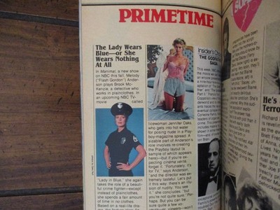 August 27-1983 TV Guide(MELODY  ANDERSON/MARKIE POST/DWAYNE HICKMAN/THE FALL GUY