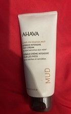 AHAVA Dermud Intensive Foot Cream Dead Sea Mud Shea Butter 3.4 fl oz Vegan