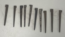 X30 2.25" Vintage Forged Steel Floorboard Brad Nails, Beautiful Craftsmanship