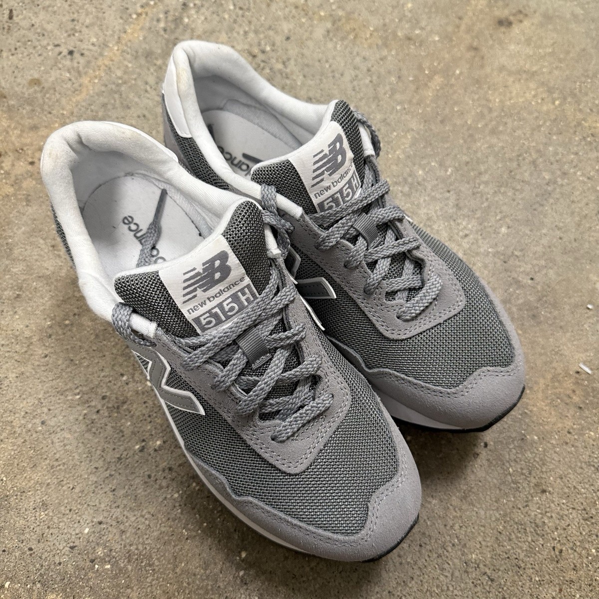 New Balance 515H Low Top Lace Up Womens 7 Gray/White Style Code WL515HGR View 5