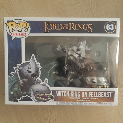 Funko Pop! Rides Der Herr der Ringe Witch King auf Fellbeast Vinylfigur #63