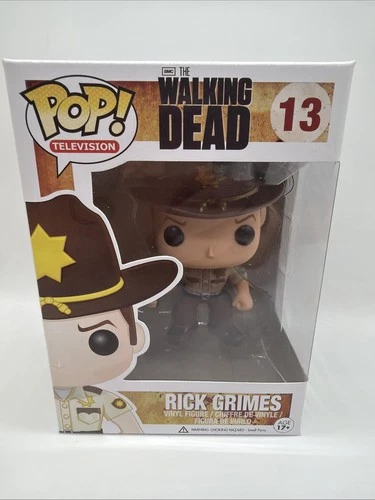 Funko Pop Rick Grimes 13 Series 1 The Walking Dead Vinyl Figure New In Box