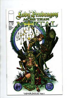 Lady Pendragon 'More Than Mortal' #1A  Adversaries Part 1 Image Comics 1999
