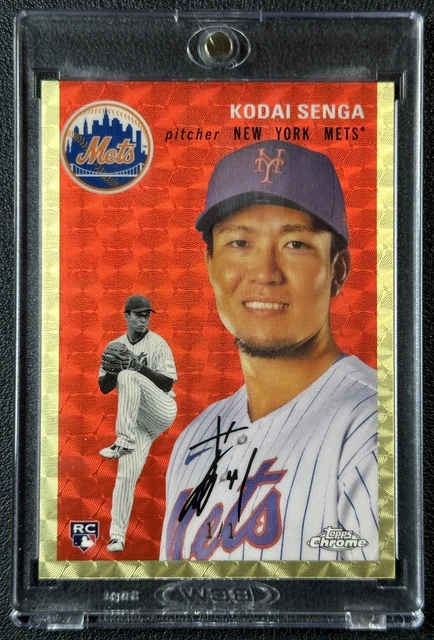 Kodai Senga 2023 Topps Chrome Platinum Anniversary #500 Rookie Superfractor 1/1