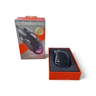 SteelSeries Aerox 5 Gaming-Maus kabelgebunden ultraleicht 18000 DPI 9 Tasten