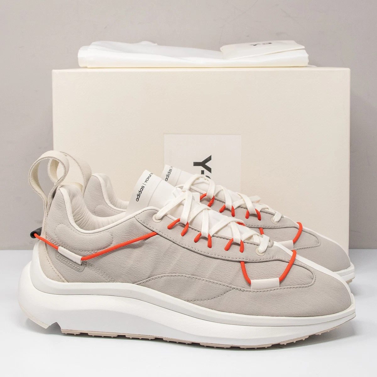 Adidas Y-3 Shiku Run Light Brown Bold Orange for sale | eBay