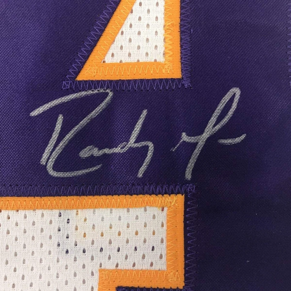 Autographed/Signed Randy Moss Minnesota White Football Jersey JSA COA - Image 3 of 4