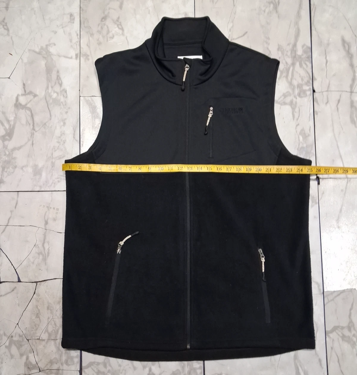 Magellans Travel Gear Vest Men XXL Beige Full Zip Pockets Outdoor Hiking Fishing image 3