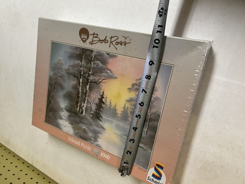 BOB ROSS Mountain Forest 1000 Pezzi Puzzle, Nuovo con scatola vintage 2004 Nuovo - Foto 7 di 7