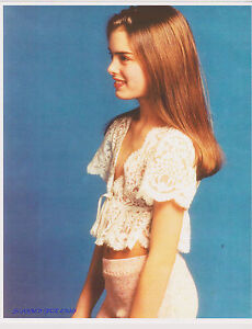 Featured image of post Brooke Shields Young Modeling Brenda starr is a 1989 adventure film