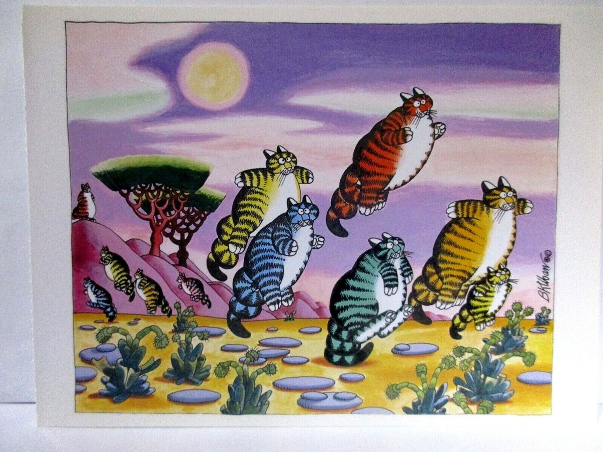 Kliban's Cats クリバン キャット ポストカード Kliban's Cats クリバン キャット ポストカード Postcard