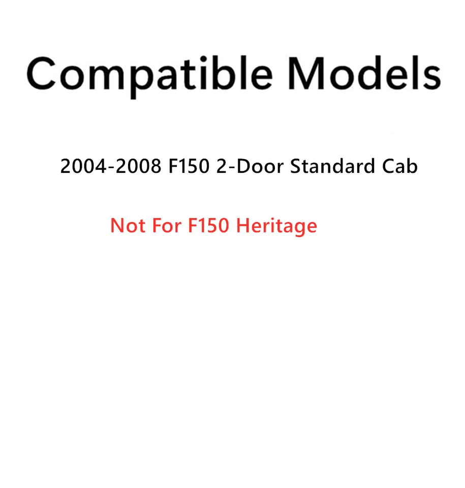 Fit 04-08 Ford F150 Standard Driver Left Side Quarter Window Glass Used OEM Foto 4 de 4