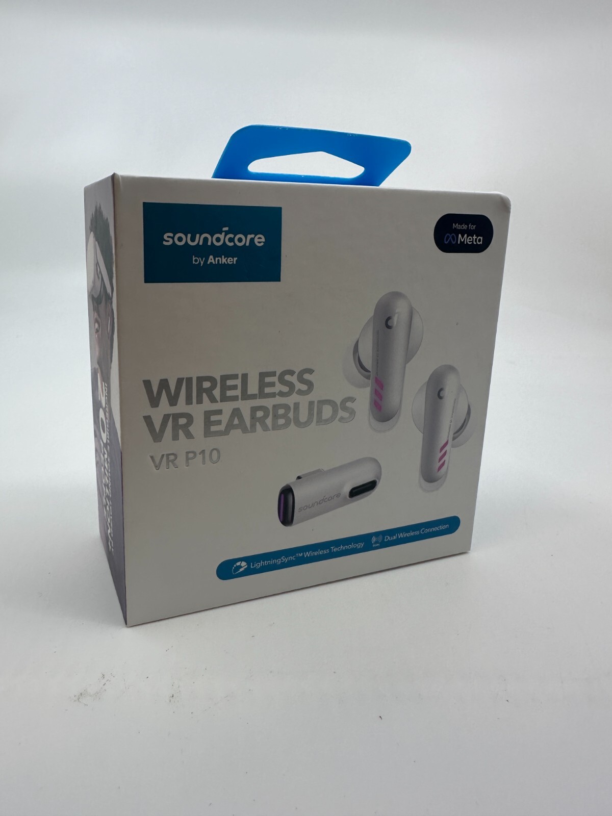 Anker Soundcore VR P10 (A3850Z21) Bluetooth RF Wireless Earbuds - White for sale online | eBay Anker Soundcore VR P10 (A3850Z21) Bluetooth RF Wireless Earbuds - White for sale online | eBay