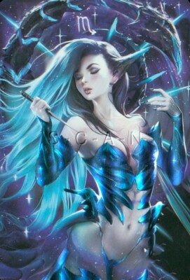 Original Collectible 2 Sided CFORCARD Angels Semi Nude Anime Waifu Art Card #55