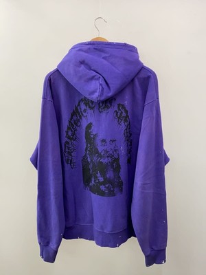 SOMEIT Hoodie S.O.S. VINTAG USED PAINTED XL COTTON Purple Used | eBay 